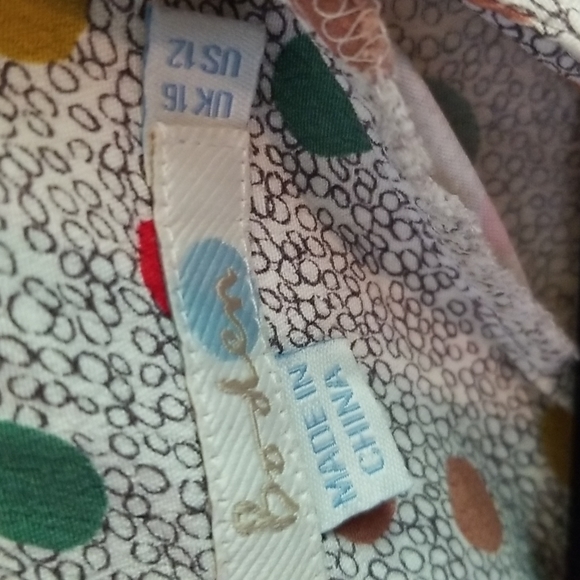 Boden - sweet pleats & dots - Size 12. - Picture 1 of 4